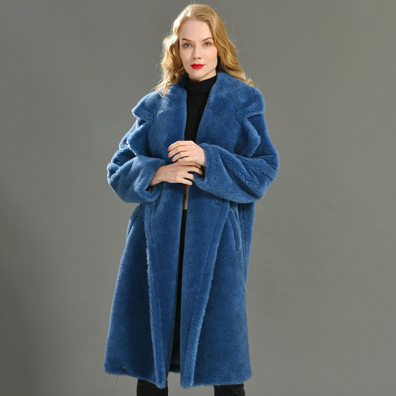 Real Wool Teddy Coat