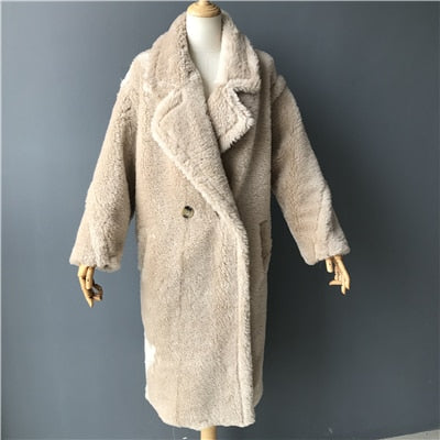 Real Wool Teddy Coat