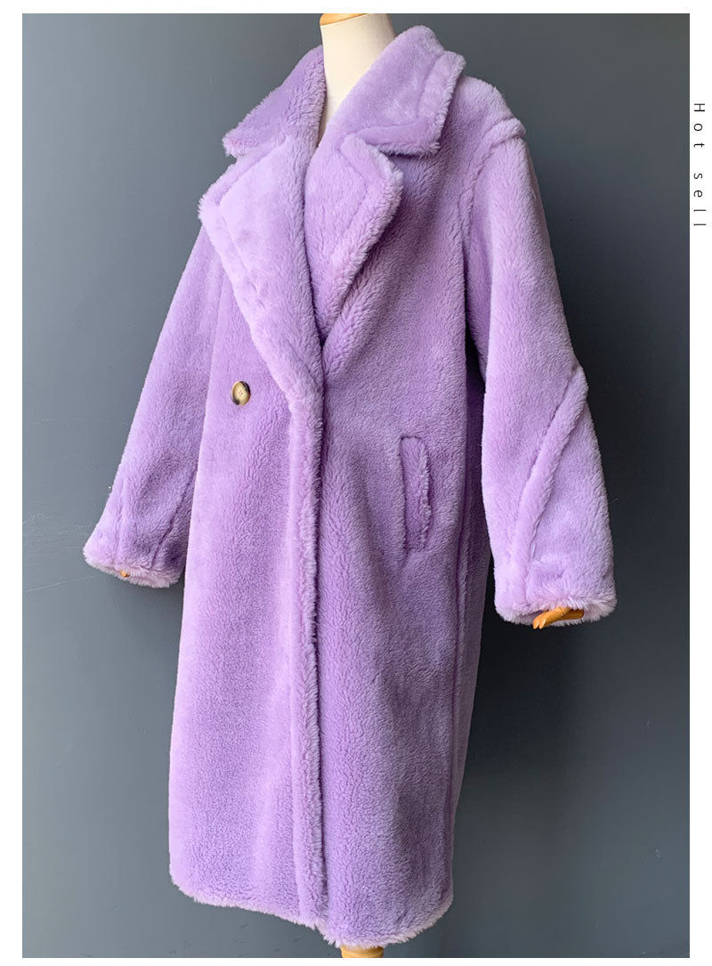 Real Wool Teddy Coat