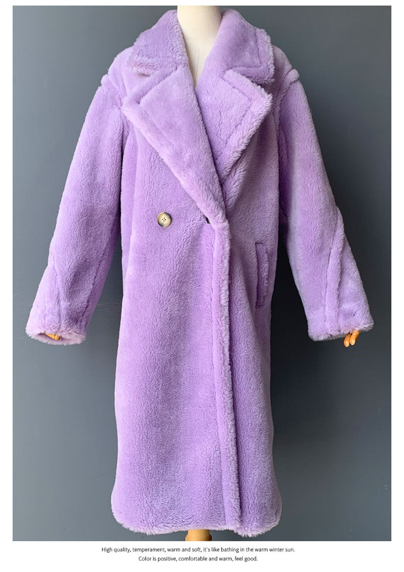 Real Wool Teddy Coat