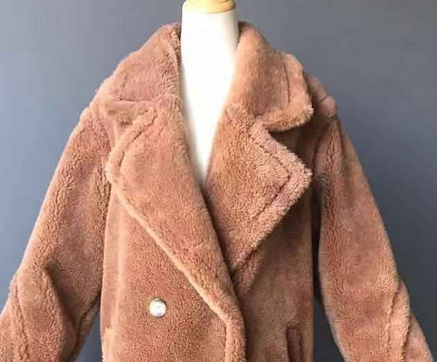 Real Wool Teddy Coat