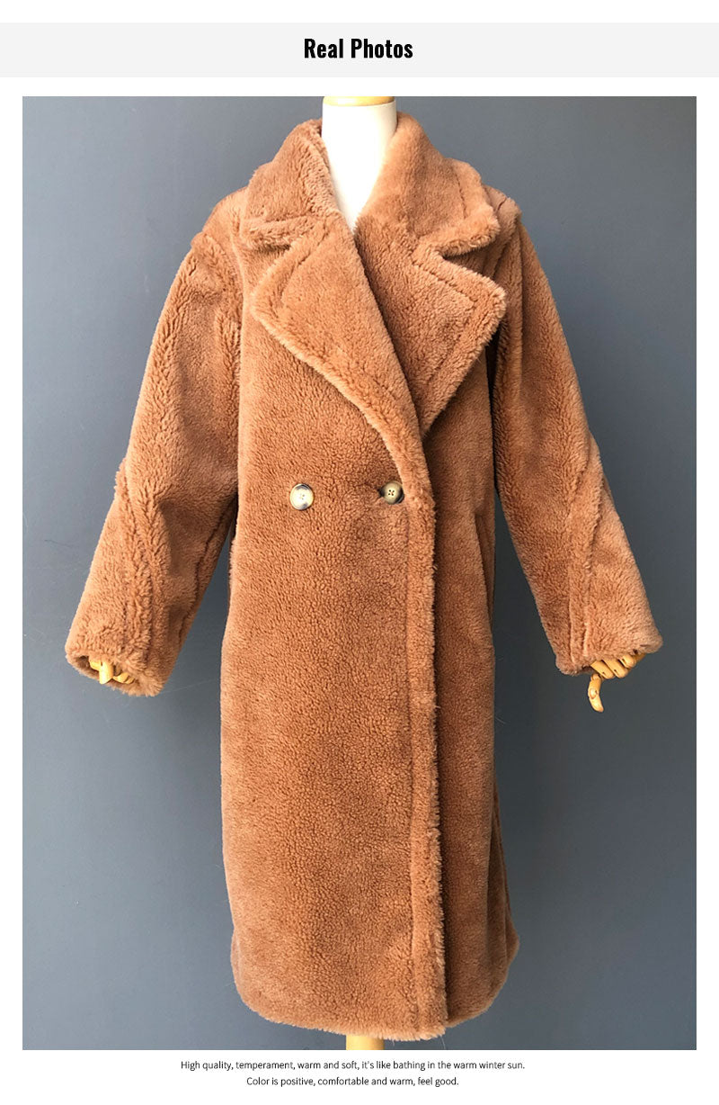 Real Wool Teddy Coat