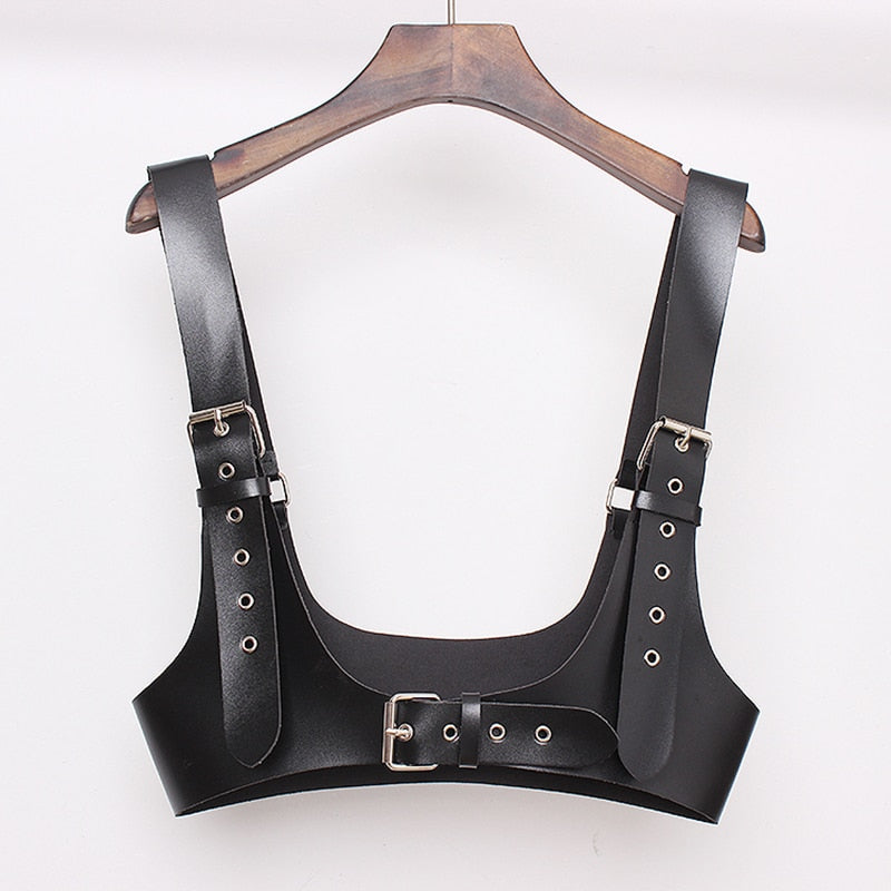 PU Leather Vest Belt