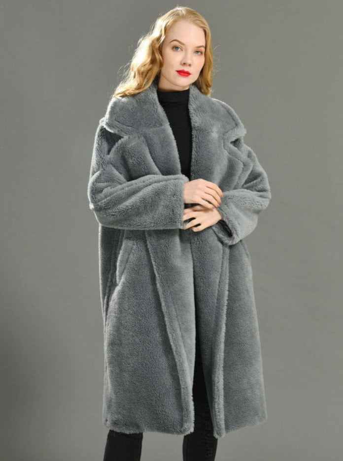 Real Wool Teddy Coat