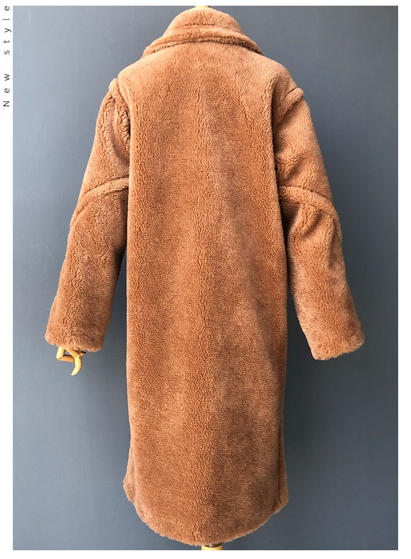 Real Wool Teddy Coat