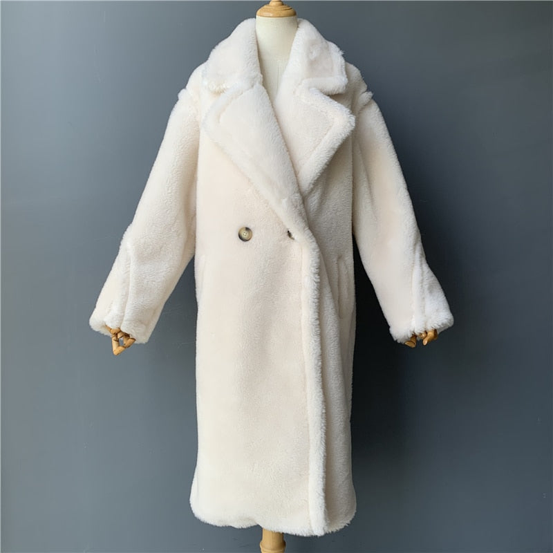 Real Wool Teddy Coat