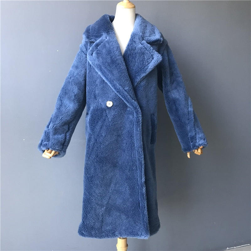 Real Wool Teddy Coat