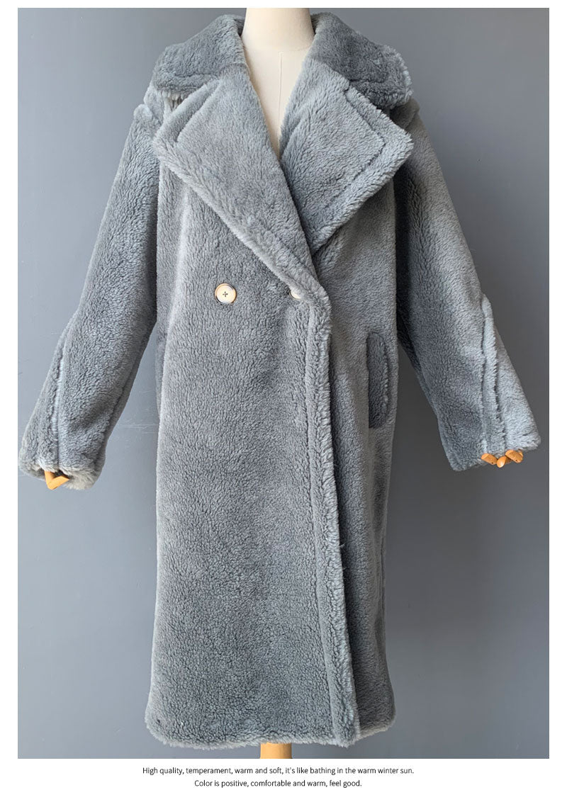 Real Wool Teddy Coat