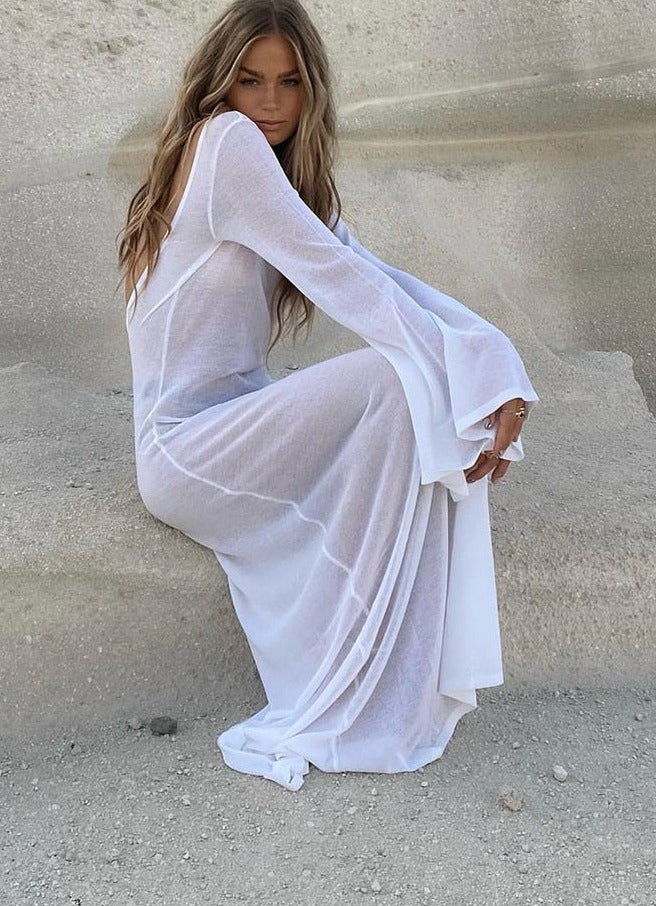 Mesh Maxi Dress