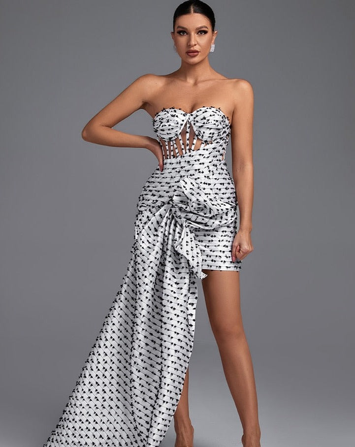 Strapless Cocktail Dress