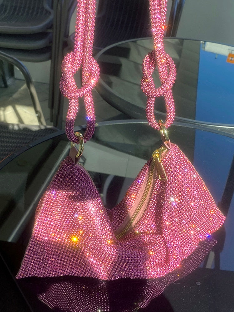 Rhinestones Shoulder Bag