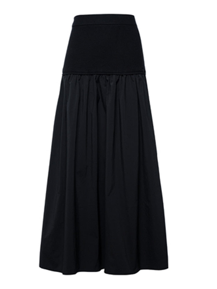 Black Midi Skirt