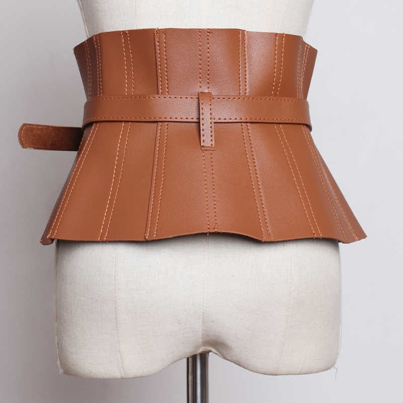 Pu Leather Corset Belt – Zalia Atelier