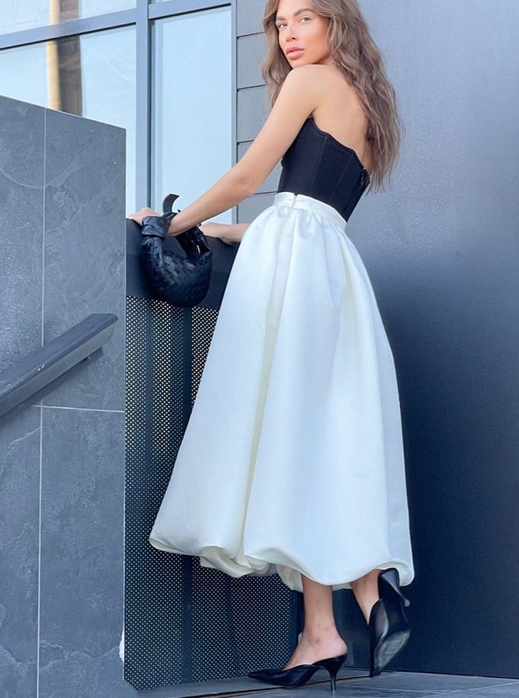 Ball Gown Skirt White