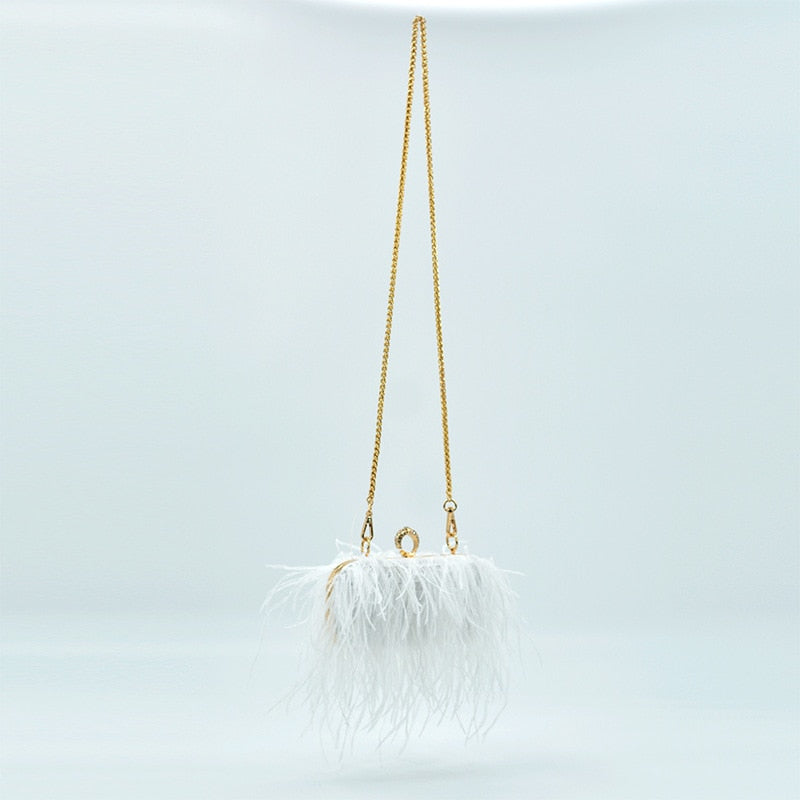 Feather Handbag