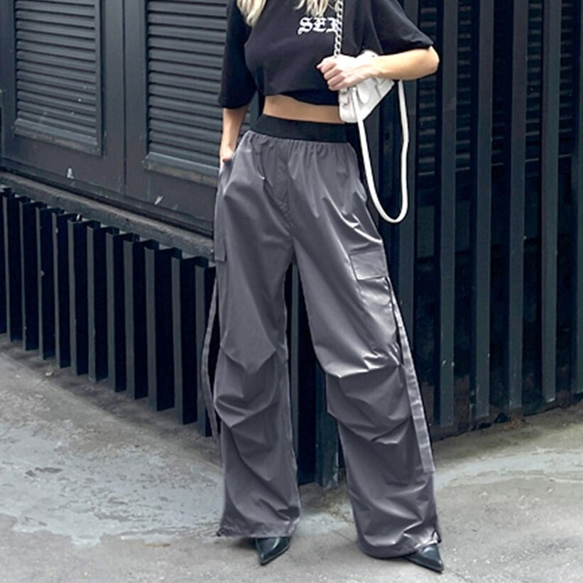 Street Wear Chic | Women's Cargo Pants | Zalia Atelier