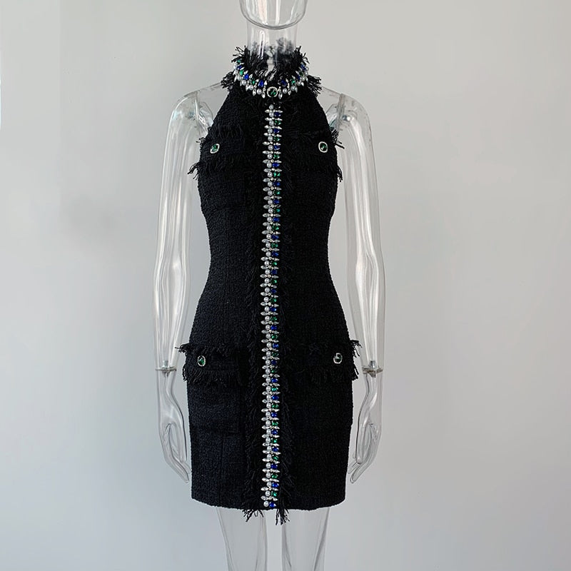 Bead Dress | Tweed – Zalia Atelier