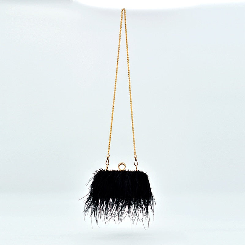 Feather Handbag