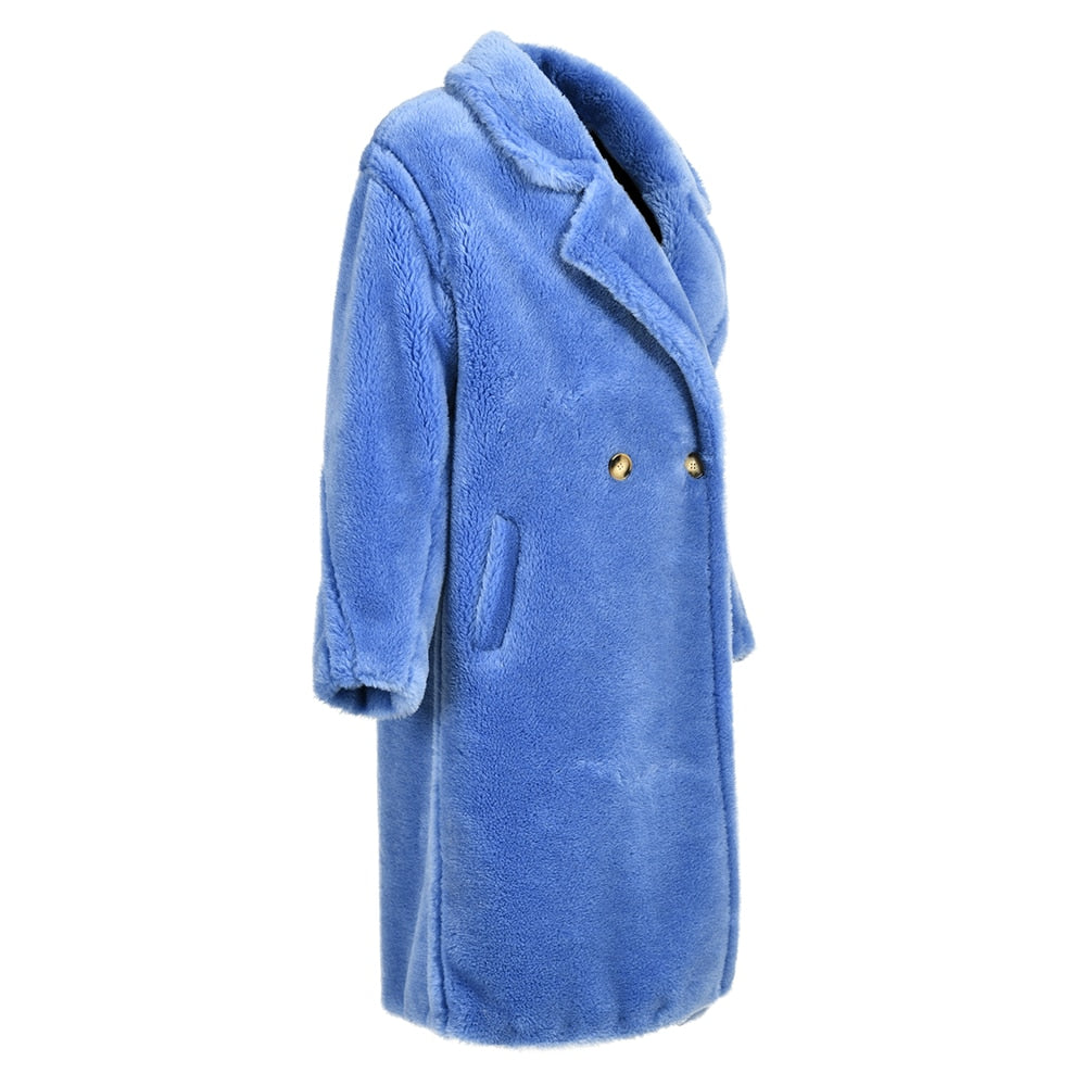 Real Wool Teddy Coat