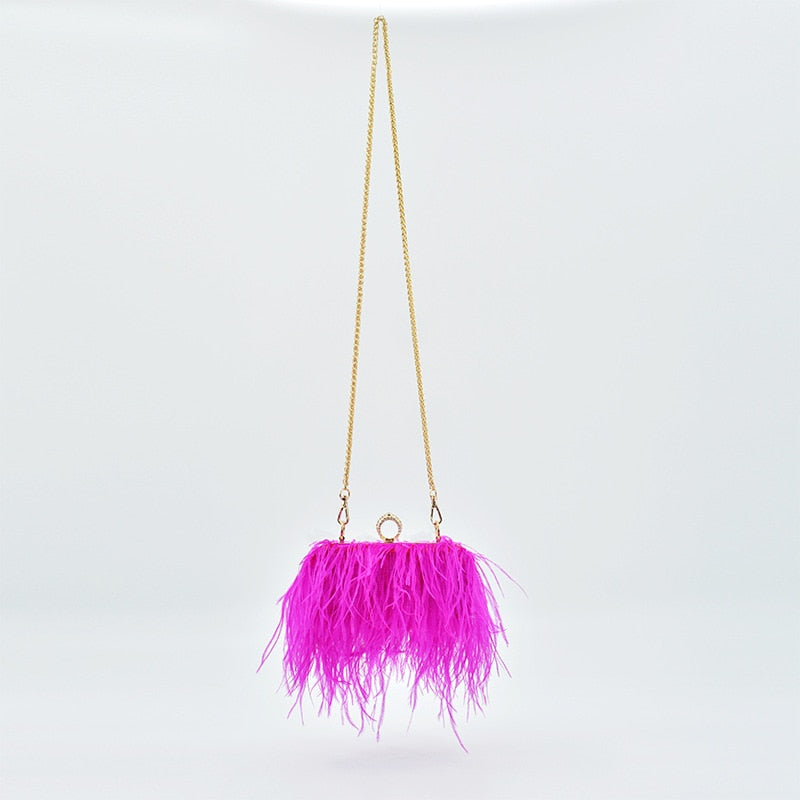 Feather Handbag