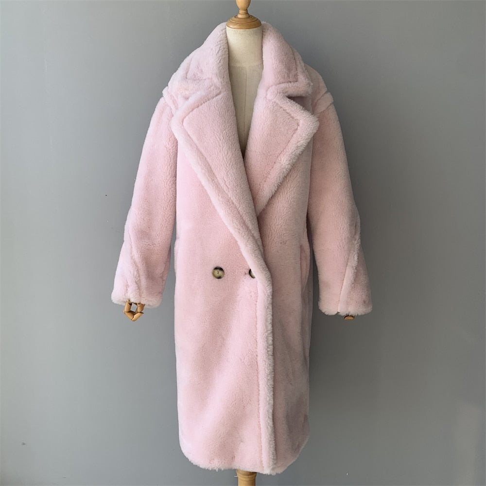 Real Wool Teddy Coat