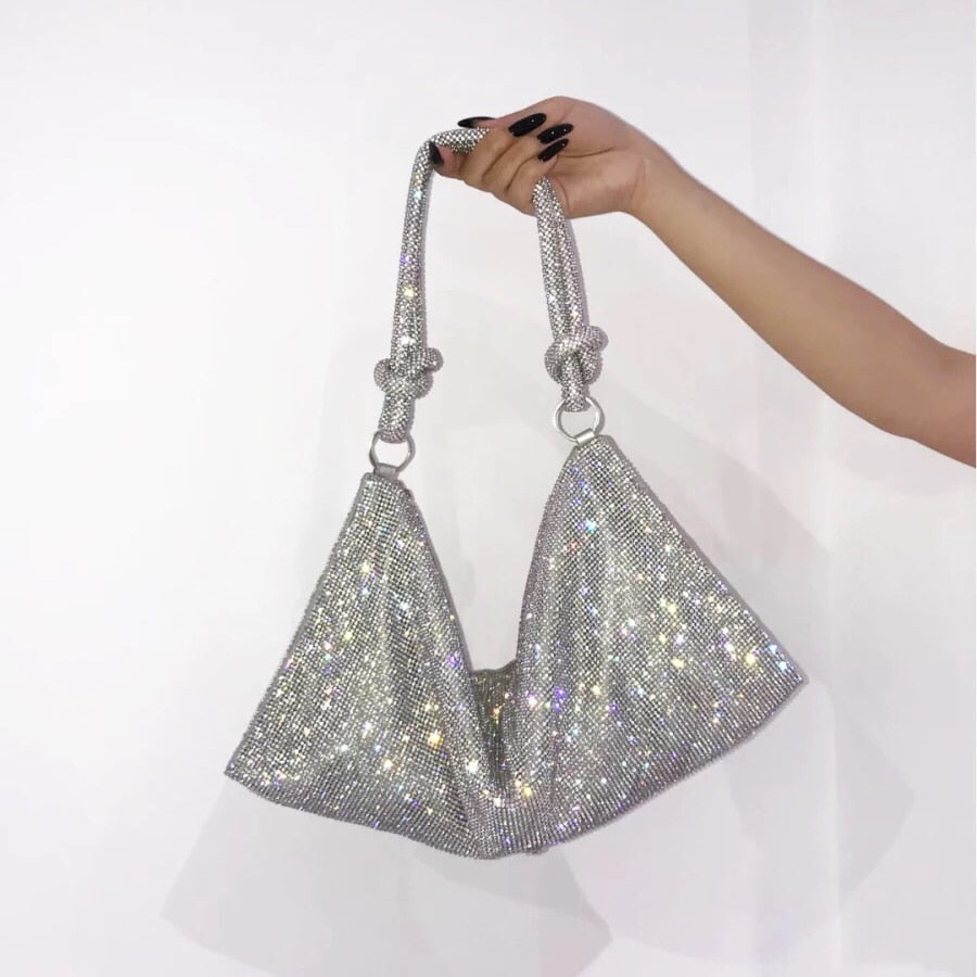 Rhinestones Shoulder Bag