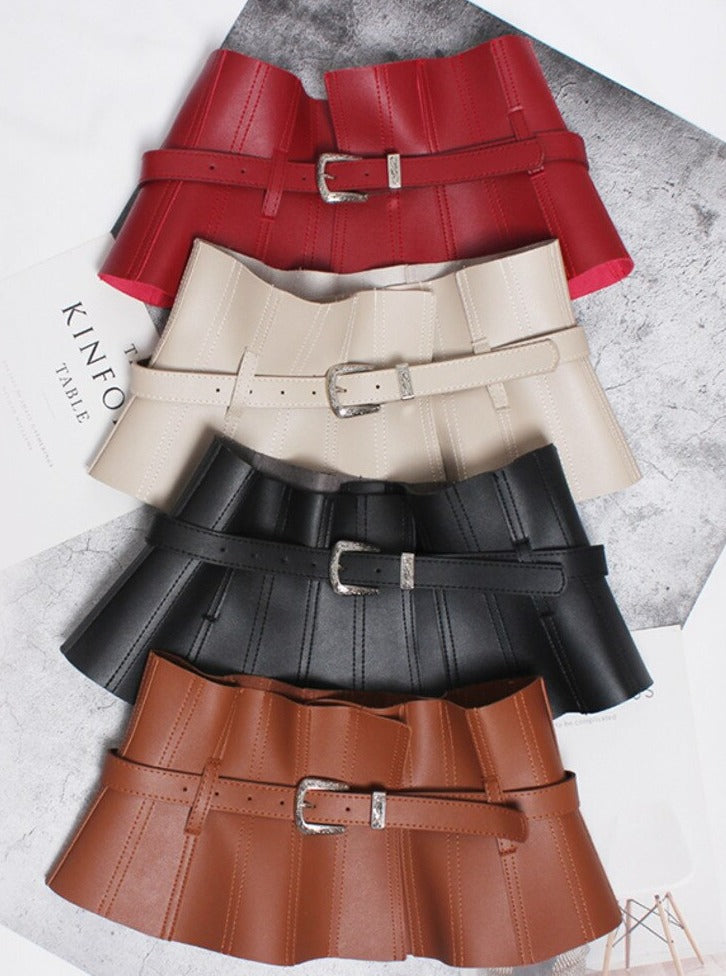 Pu Leather Corset Belt