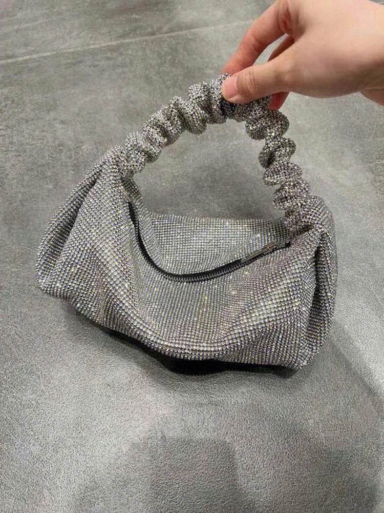 Rhinestone Clutch Purse