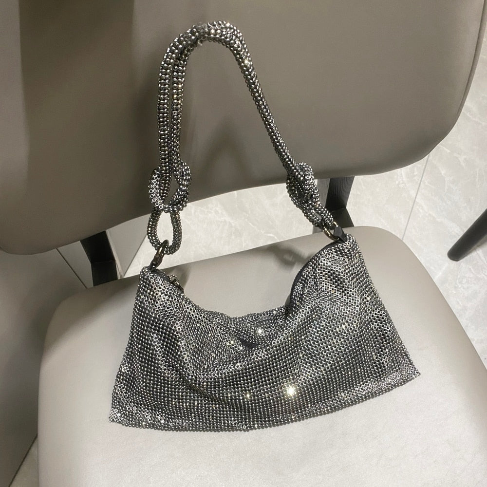 Rhinestones Shoulder Bag