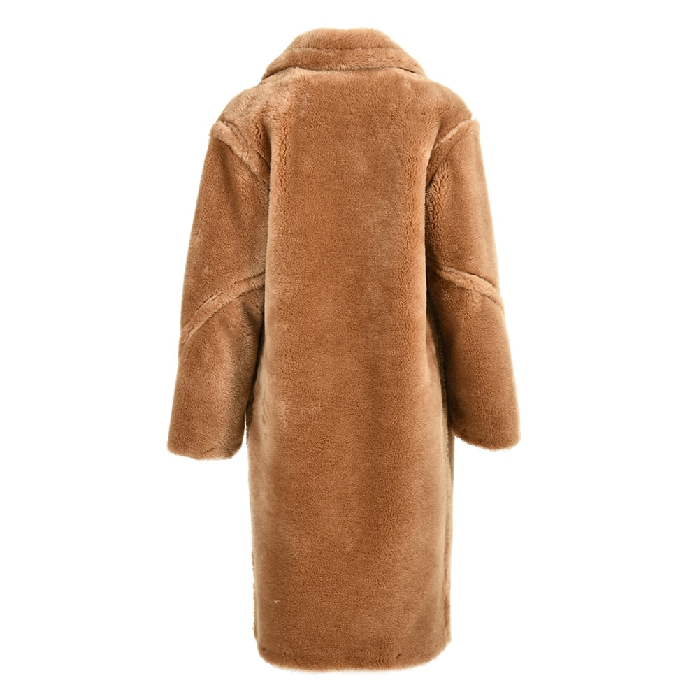 Real Wool Teddy Coat