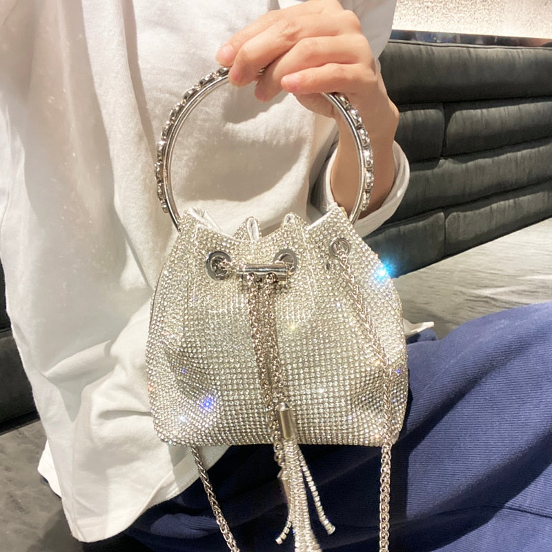 Rhinestone Evening Bag