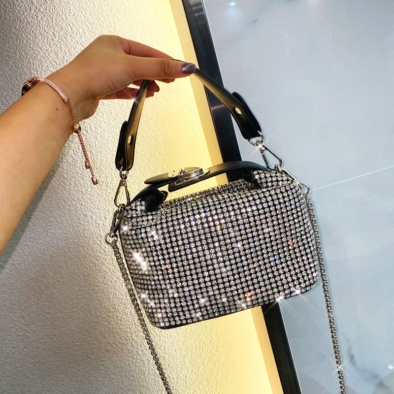 Rhinestone Evening Bag