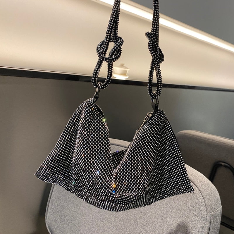 Rhinestones Shoulder Bag