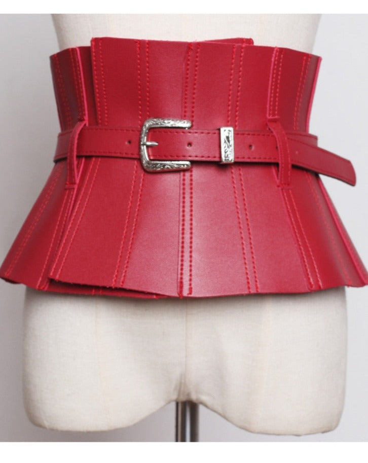 Pu Leather Corset Belt