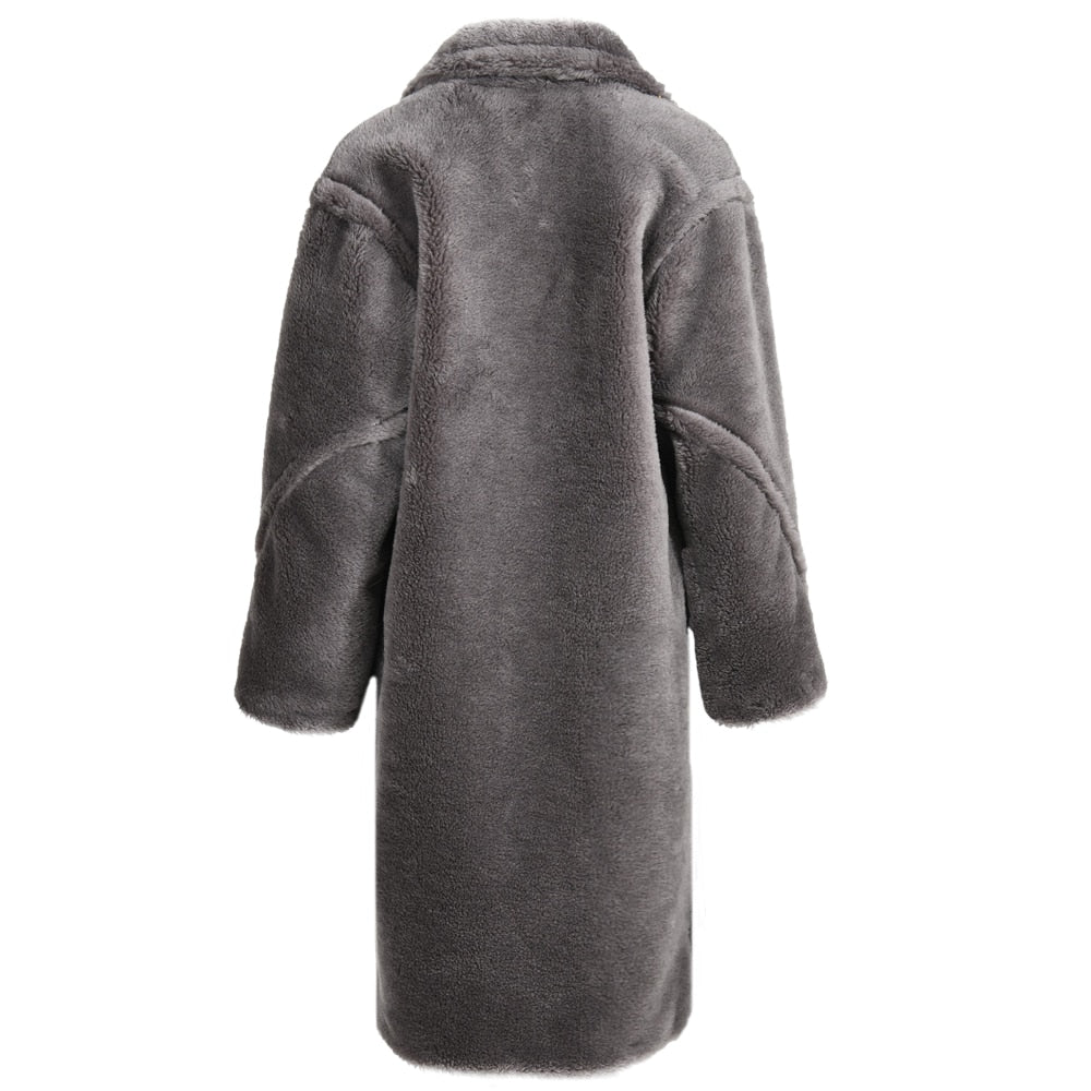 Real Wool Teddy Coat