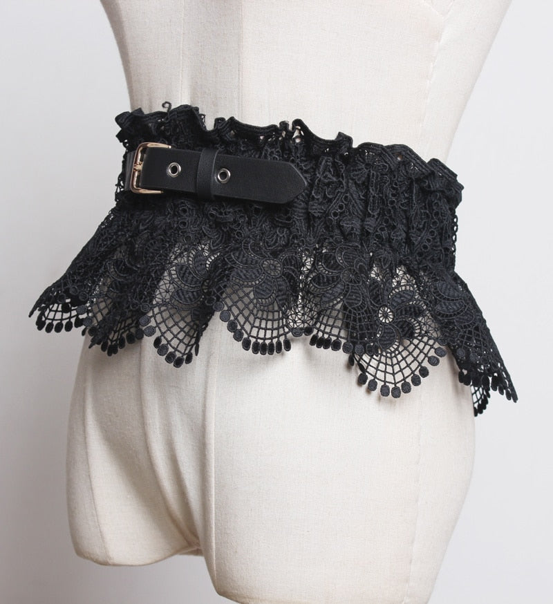 Embroider Lace Belt