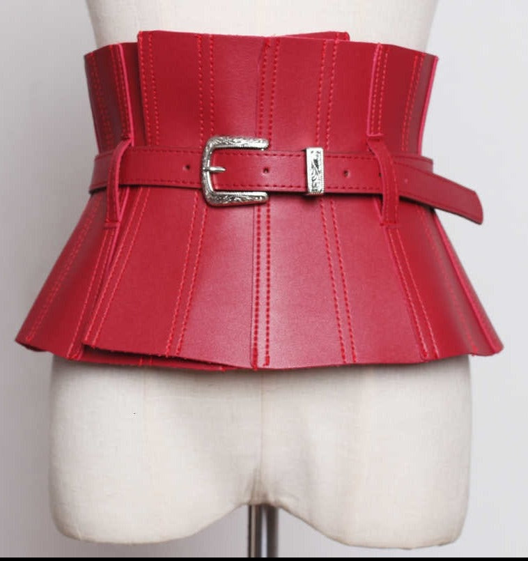 Pu Leather Corset Belt