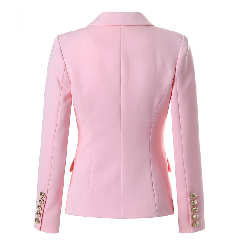 Slim Fit Pink Blazer