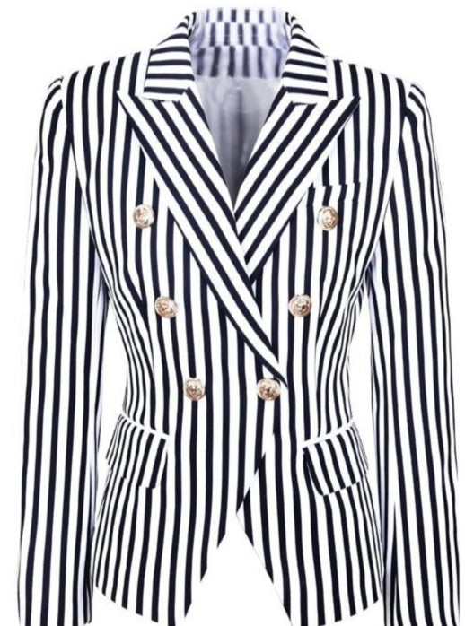 Striped Blazer