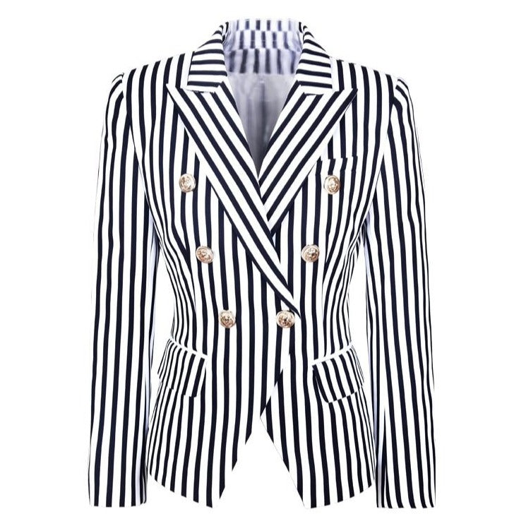 Striped Blazer