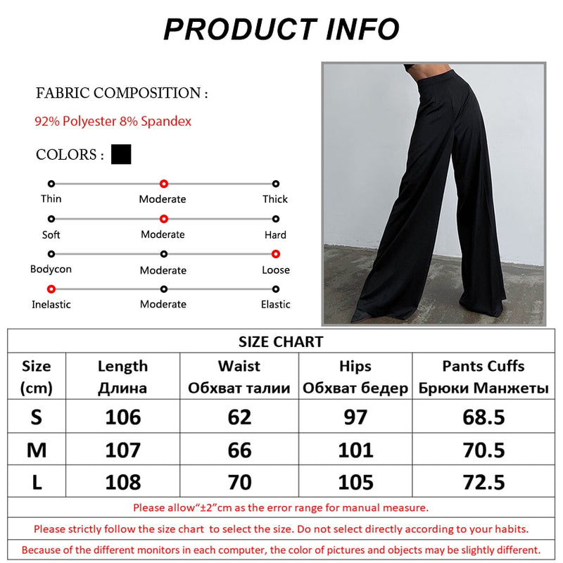 Crop Pants PDF Sewing Pattern Palazzo Trousers High Wa