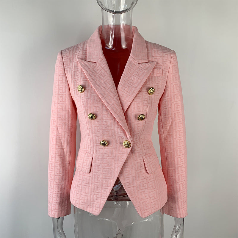 Patterned Blazer