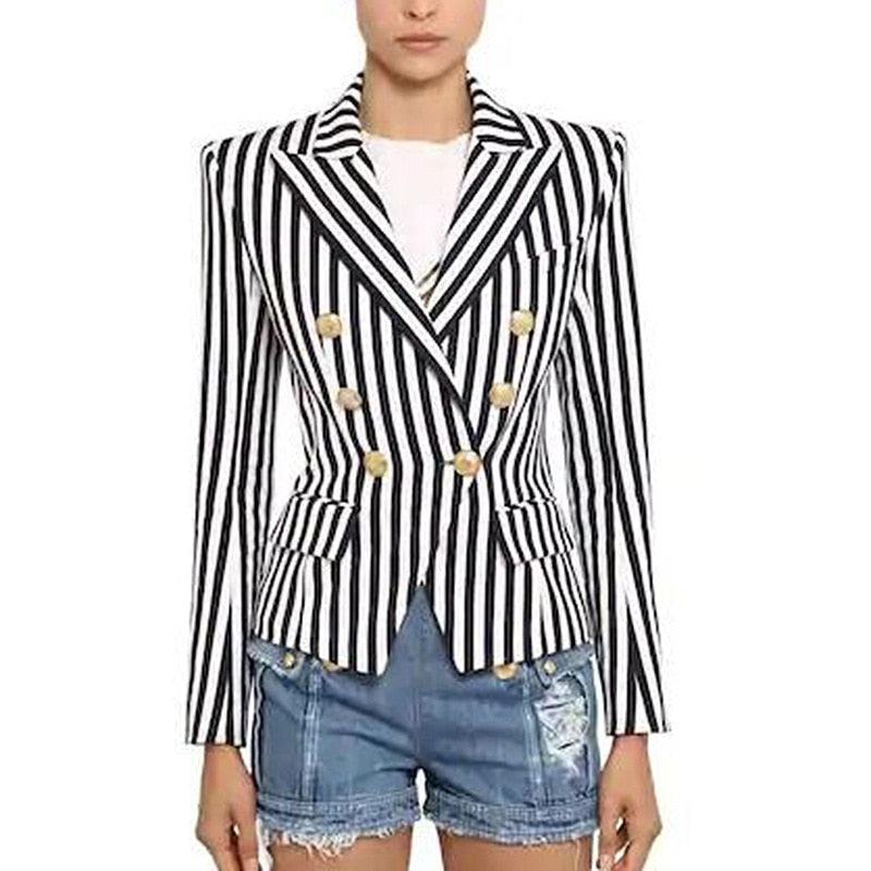 Striped Blazer